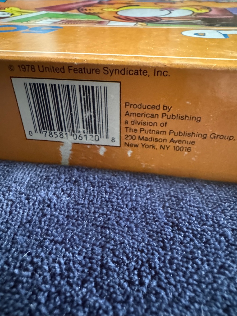 500 piece vintage Garfield jigsaw puzzle - Picture 2 of 4